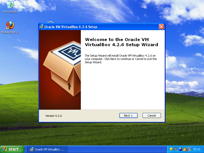 virtualbox windows 3.1